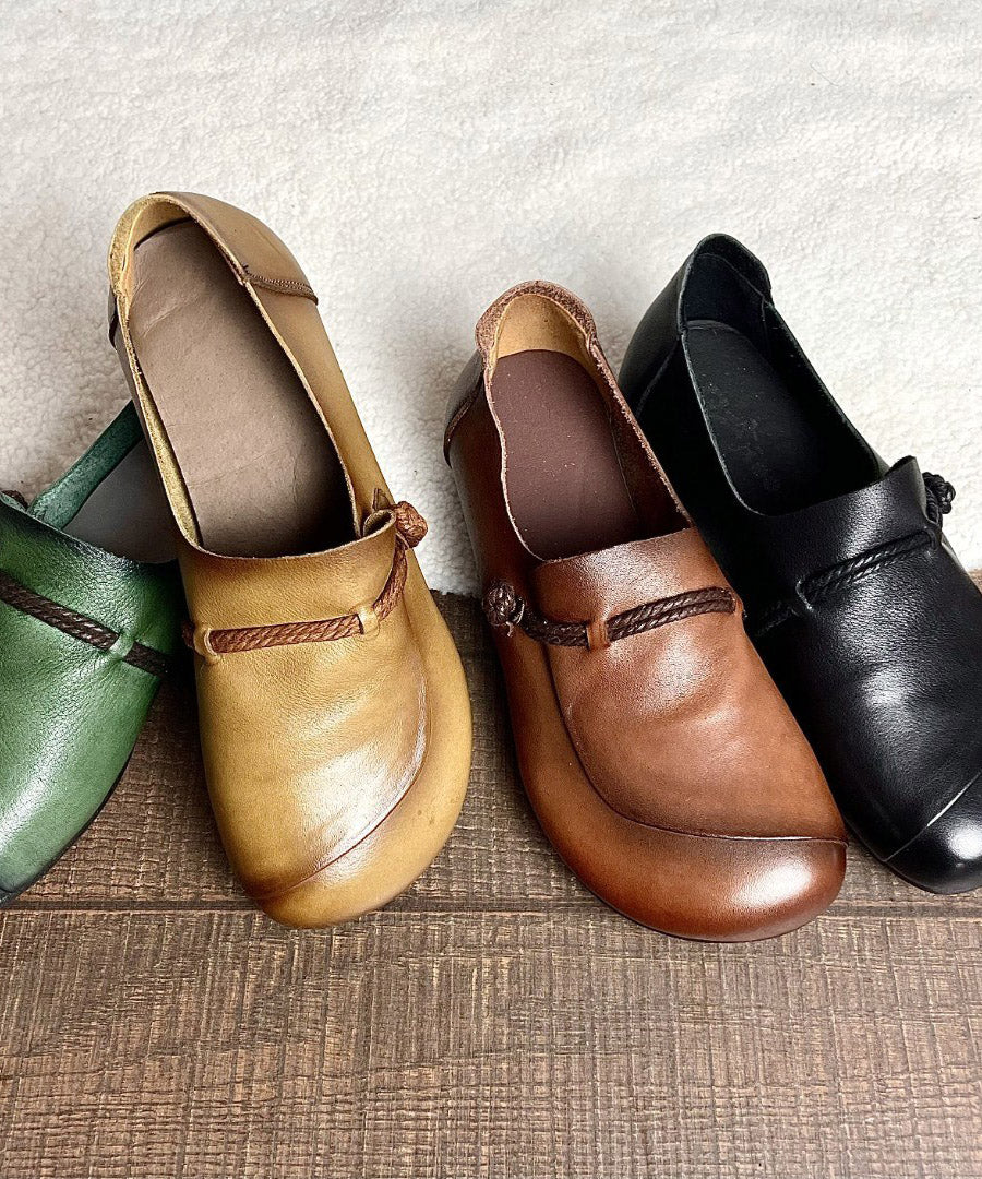 Dame Cross Strap Flats Sko Retro Stil 3