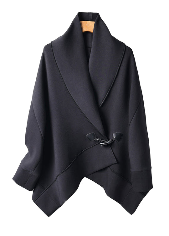 Dame Frakk med Peter Pan-krage og Batwing-ermer 0