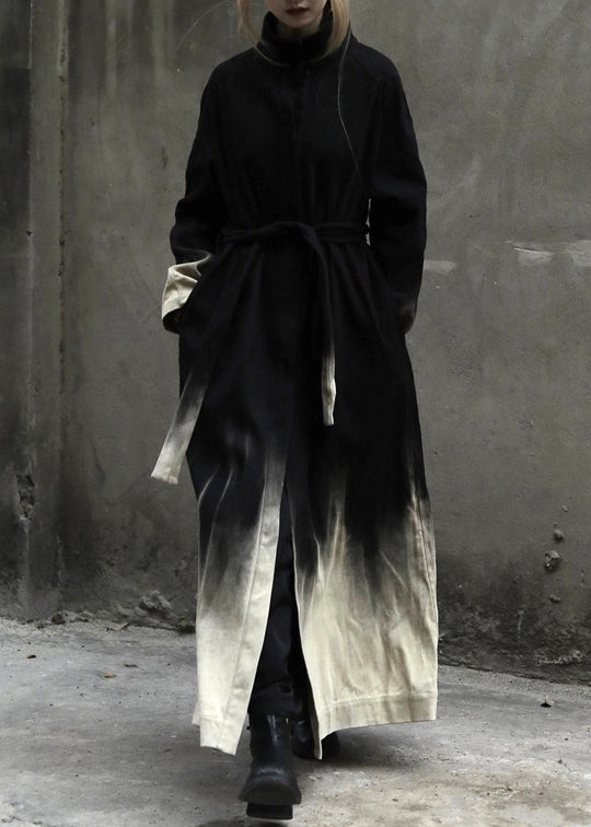 Dame Lange Kåper med Gradient Farge 1