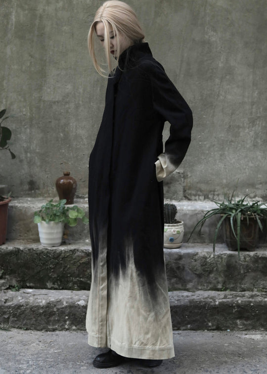 Dame Lange Kåper med Gradient Farge 3