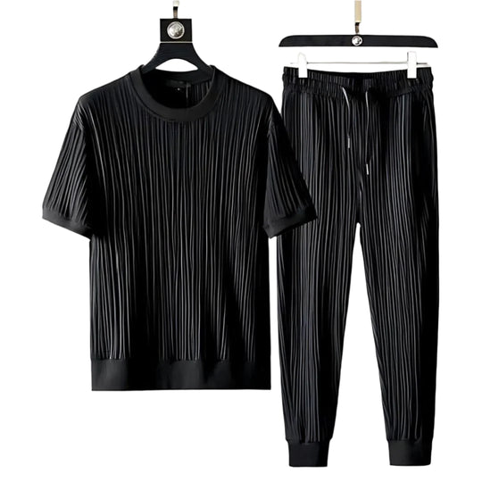 Dame Ribbet Sett Komfortabelt Design Mykt Pustende Stoff 0