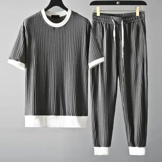 Dame Ribbet Sett Komfortabelt Design Mykt Pustende Stoff 3