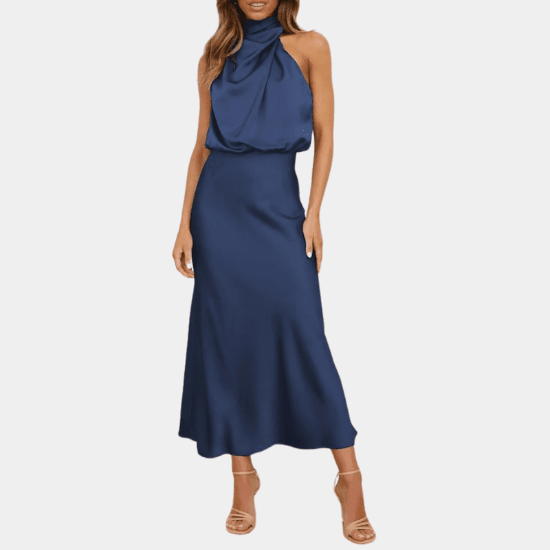 Dame Robe Tidløs Pustende Stoff 3