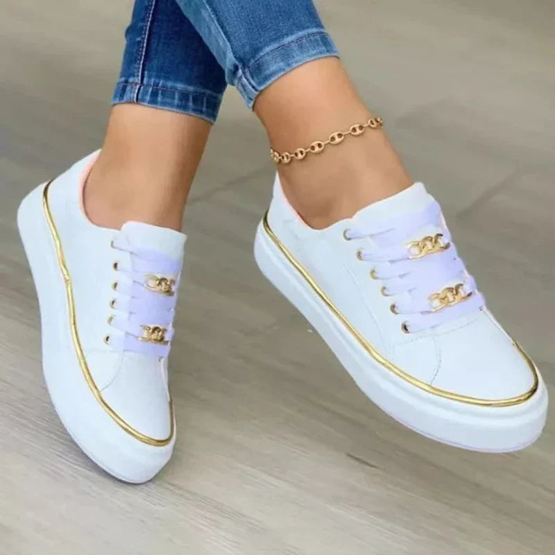 Dame Sneakers Komfortabel Design 1