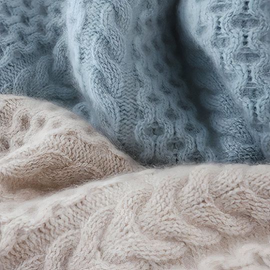 Dame Strikkegenser Med Polokrage Klassisk Design 3