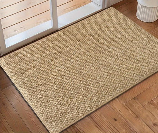 Dørmatte Utendørs Jute Look Rustikk Design for Innendørs og Utendørs Bruk 0