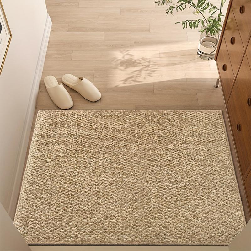 Dørmatte Utendørs Jute Look Rustikk Design for Innendørs og Utendørs Bruk 1