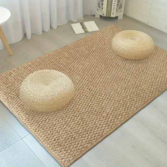 Dørmatte Utendørs Jute Look Rustikk Design for Innendørs og Utendørs Bruk 3