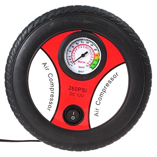 Bærbar luftkompressor for biler
