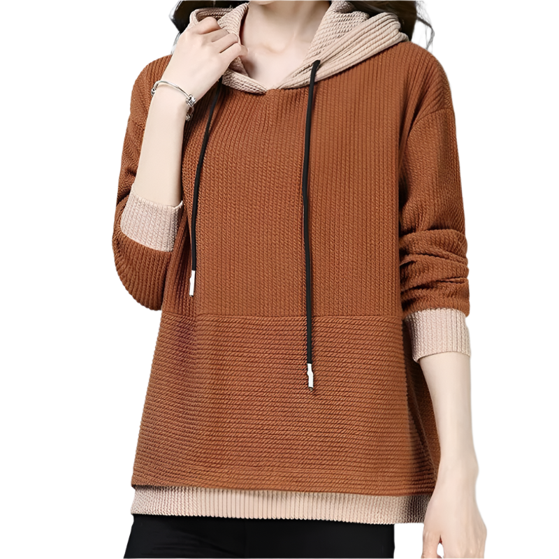 Herre Hoodie med Snøring i Myk Bomullsblanding 0