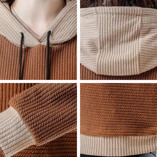 Herre Hoodie med Snøring i Myk Bomullsblanding 1