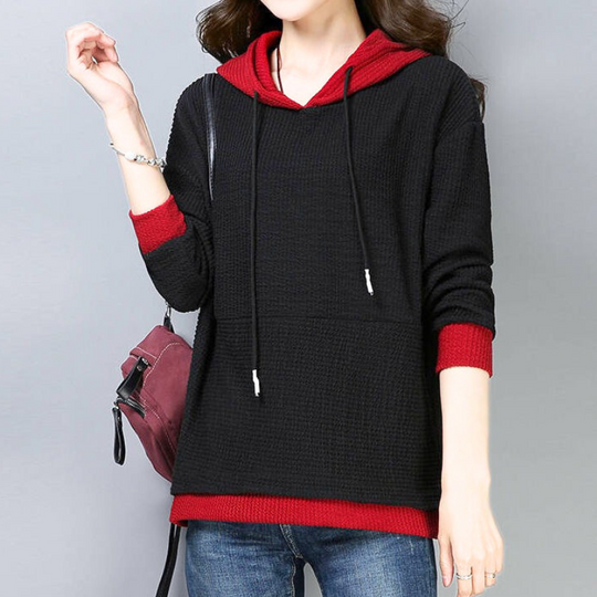 Herre Hoodie med Snøring i Myk Bomullsblanding 2