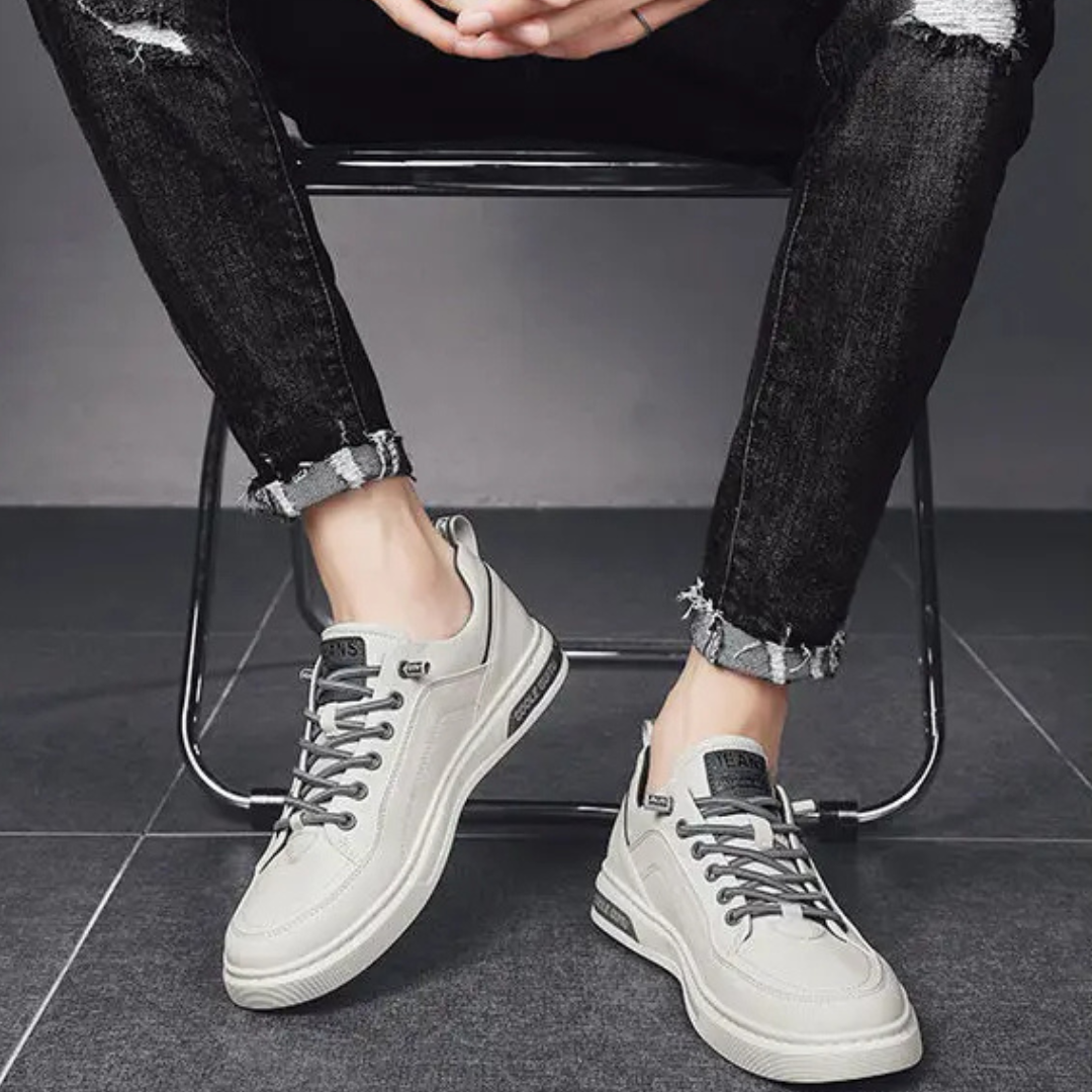 Herre Sneakers Retro Inspirert Design Med Dempet Innersåle 1