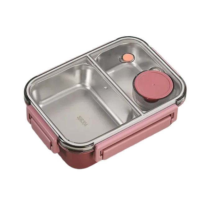Isolert Lunsjboks i Rustfritt Stål med Bento Design 10