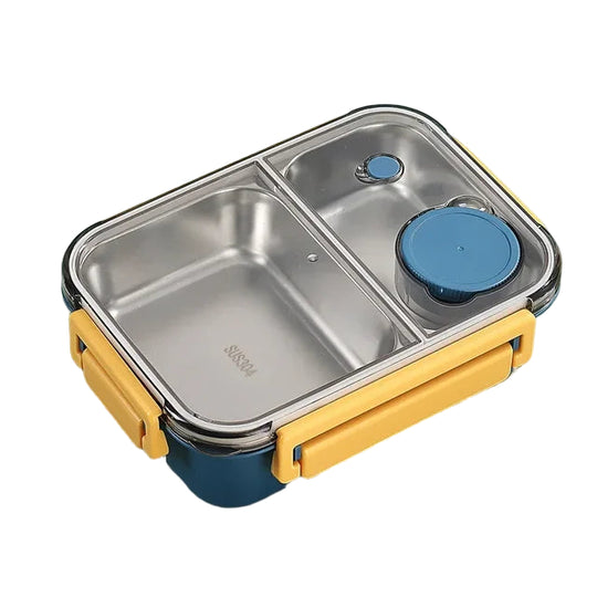 Isolert Lunsjboks i Rustfritt Stål med Bento Design 9