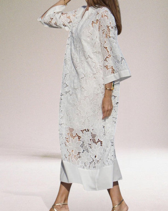 Kvinne Lace Kjole Timeless Elegance 2