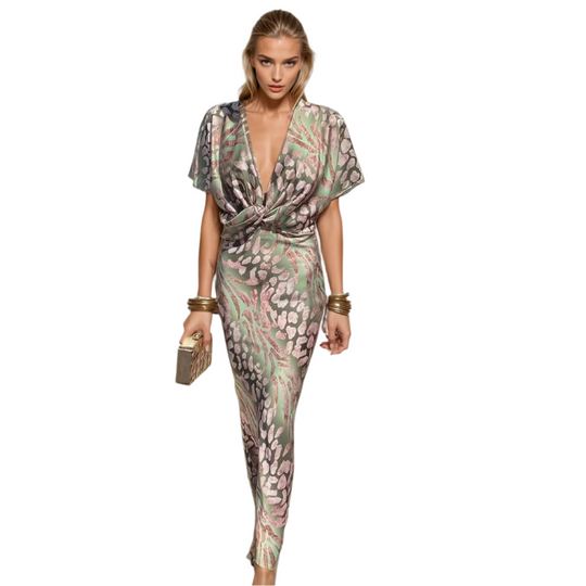 Kvinne Maxi Kjole Elegant Design Myk Stoff 0