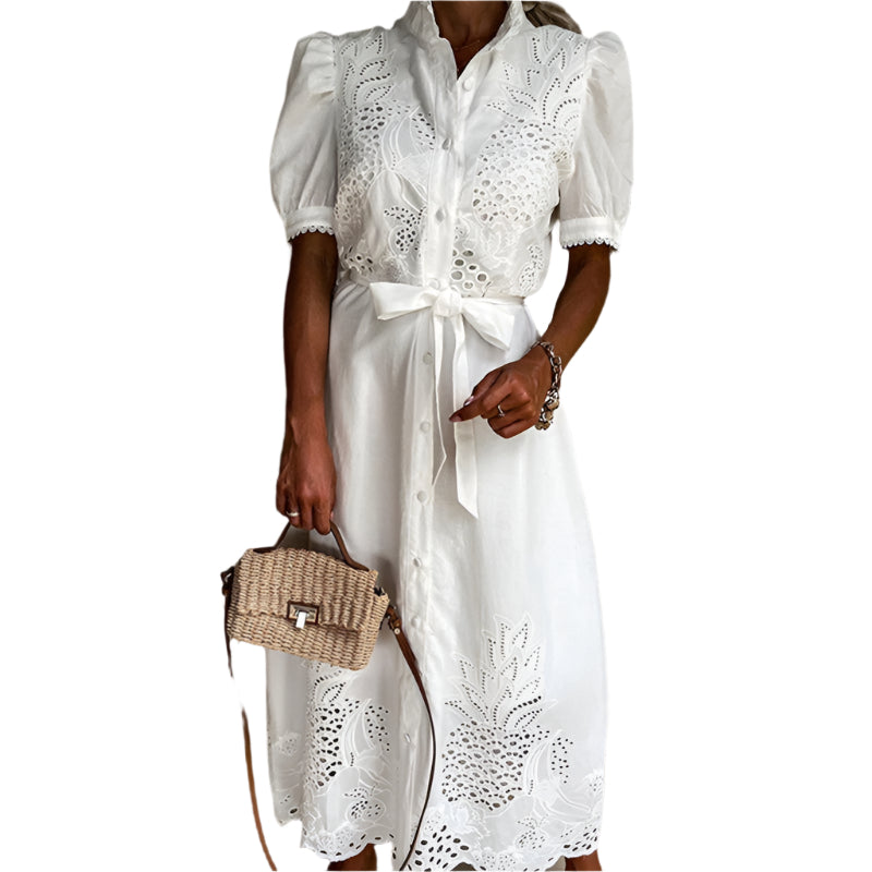 Kvinne Maxi Kjole Komfortabel Polyester - Allsidig Maxikjole til Bryllup og Sommeraktiviteter 0