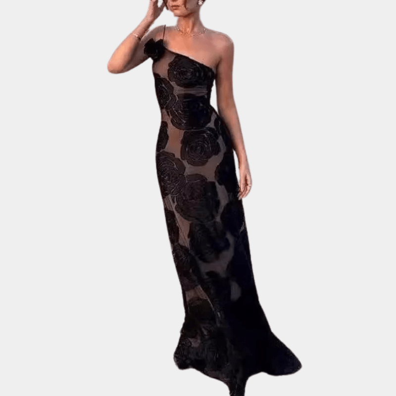 Kvinne Robe Floral Allsidig Design Polyester 4