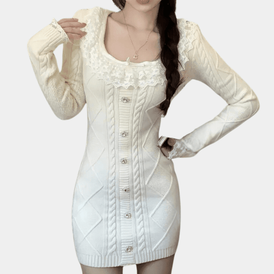 Kvinne Robe Klassisk Myk Akryl 1