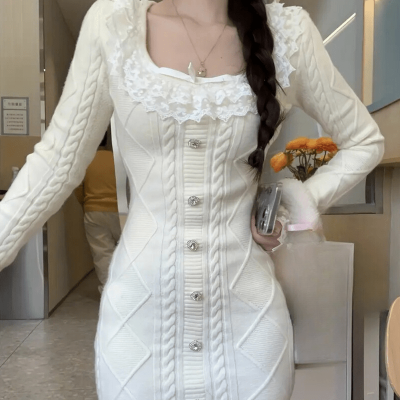 Kvinne Robe Klassisk Myk Akryl 3