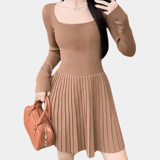 Kvinne Robe Langermet Avslappet Viskose 1