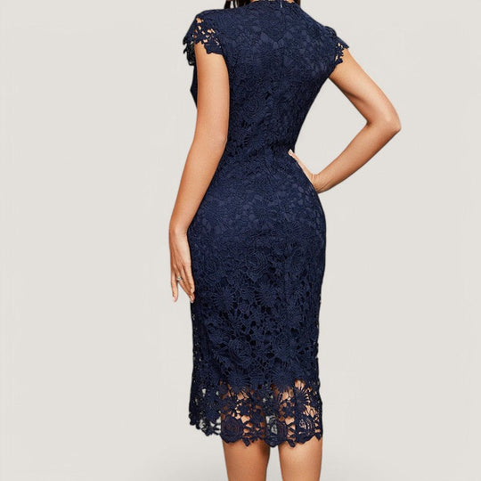 Kvinne Robe i Lett Blå Blonde Uten Ermer 5