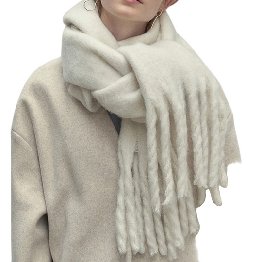 Kvinners Tørklæde i Myk Polyester 0