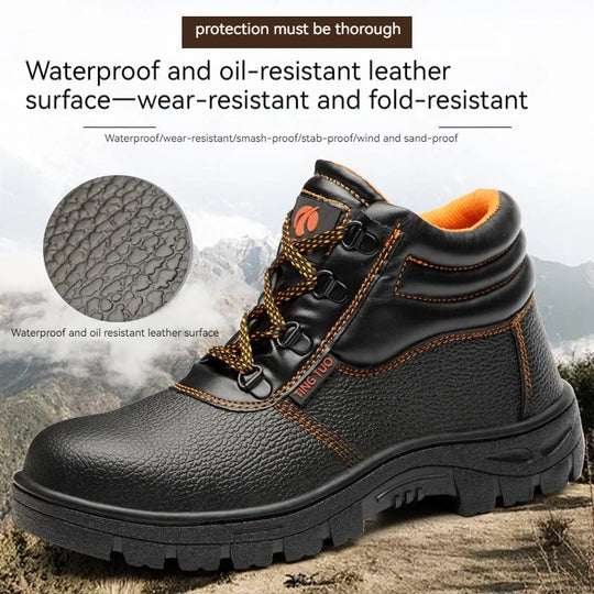 Menns Arbeidssko Sporty med Anti-Punktur Design 1