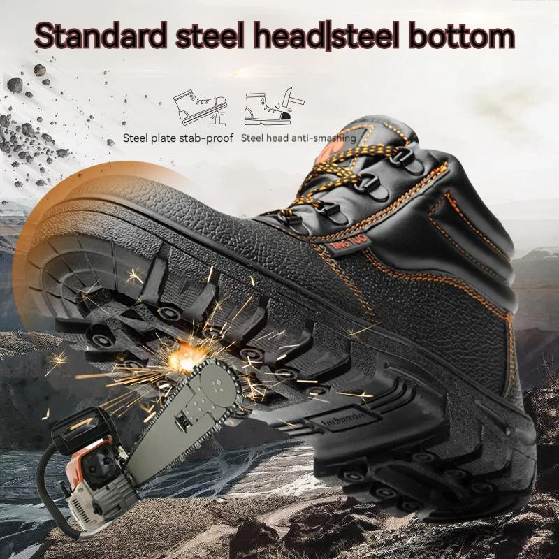 Menns Arbeidssko Sporty med Anti-Punktur Design 2