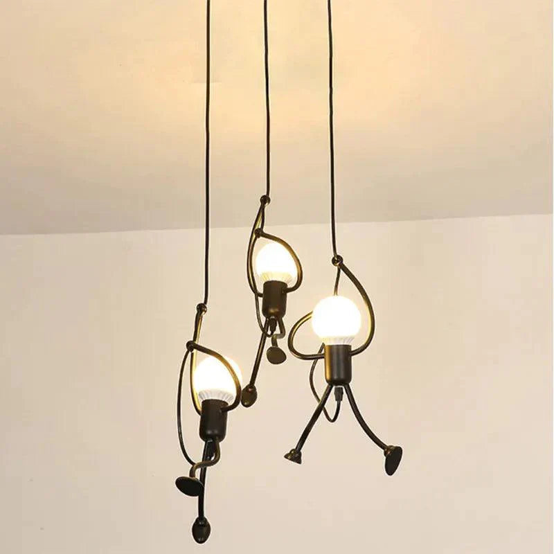 Taklampe med Justerbar Armatur og Kreativ Design 3