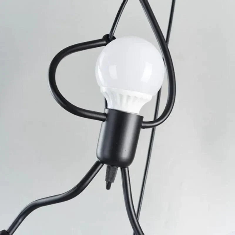 Taklampe med Justerbar Armatur og Kreativ Design 4