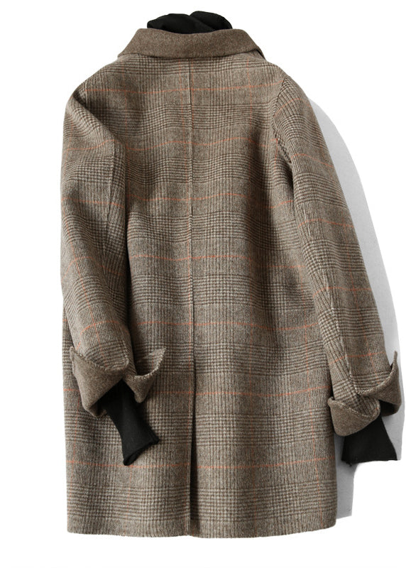 Vintage Ullfrakk med Peter Pan Krage 1