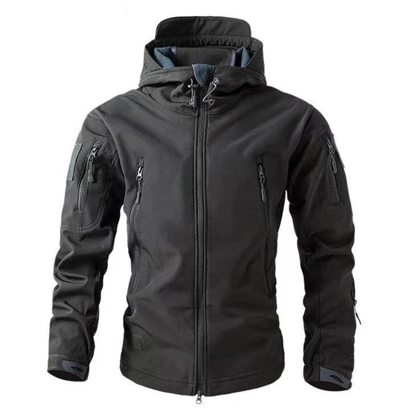 Tactical winter jacket in fleece for men