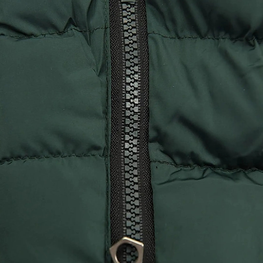 Bomullsvattert parkas for dame