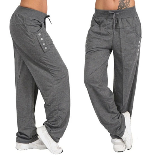Løse joggebukser for kvinner