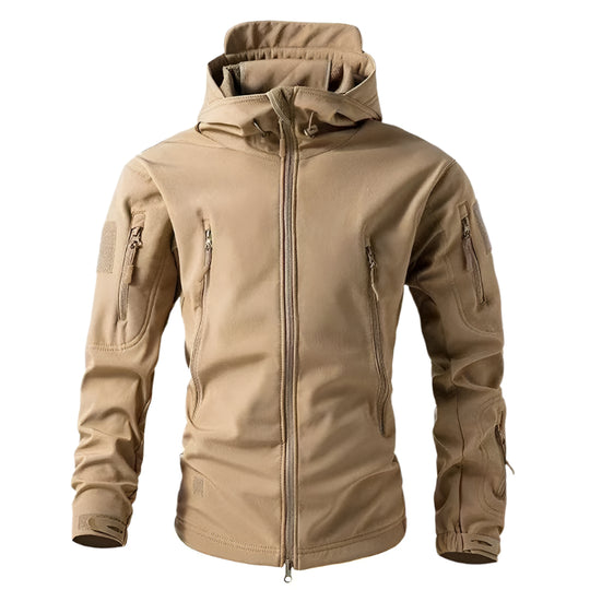 Tactical winter jacket in fleece for men