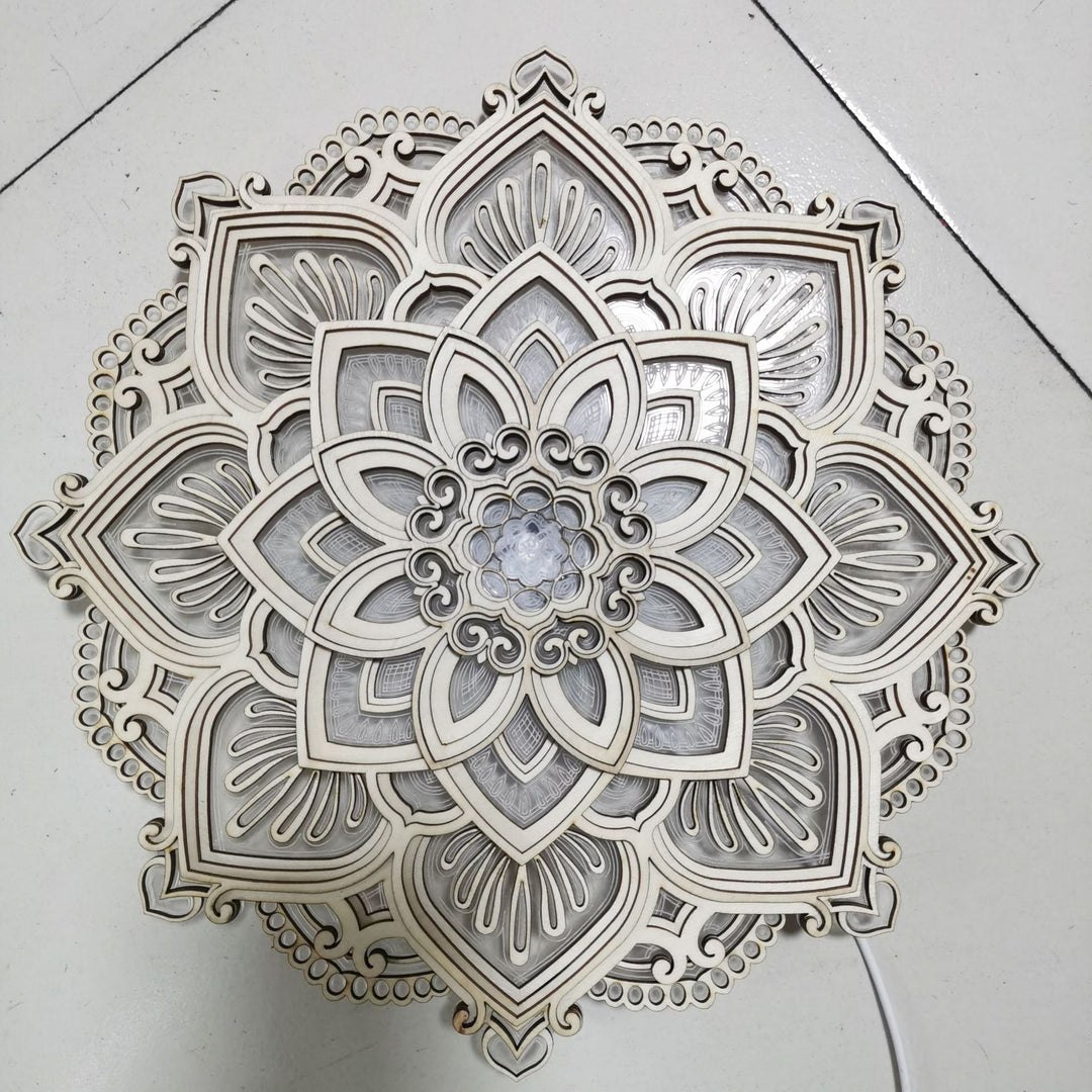 Mandala yoga lampe