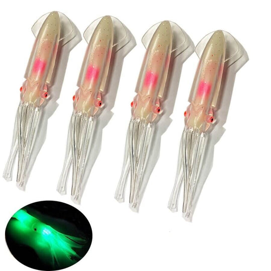 Glow in The Dark Squid Bait