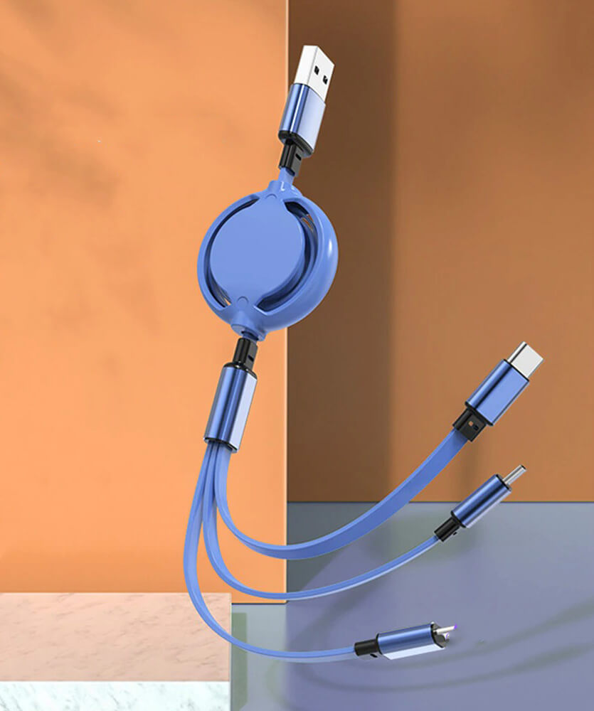 Teleskopisk ladekabel