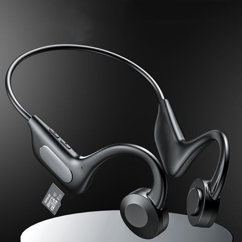 Trådløse hodetelefoner med beinledning