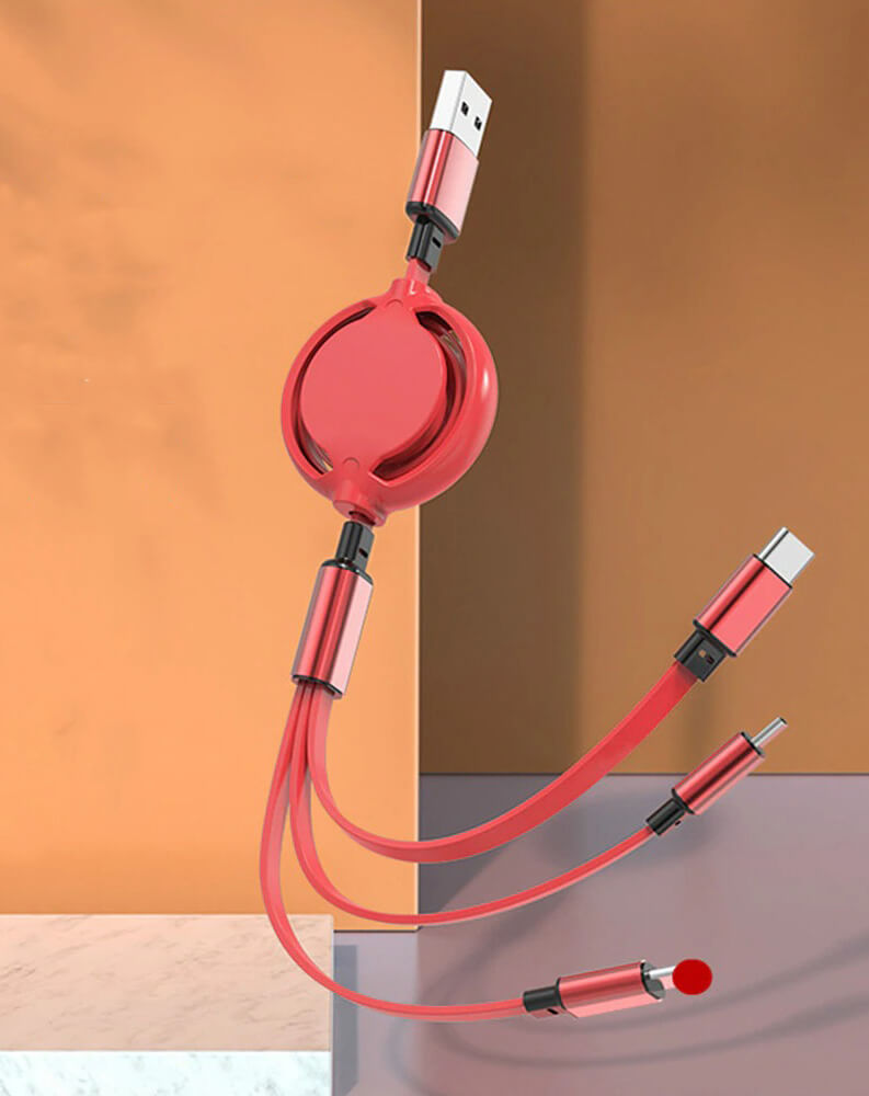 Teleskopisk ladekabel