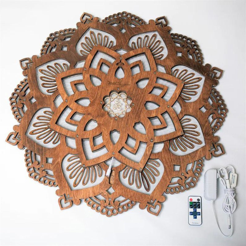 Mandala yoga lampe
