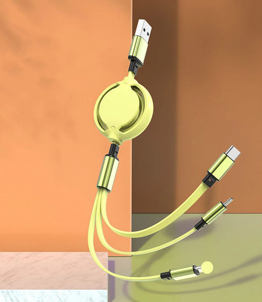 Teleskopisk ladekabel