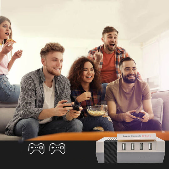 Klassisk retro spillkonsoll
