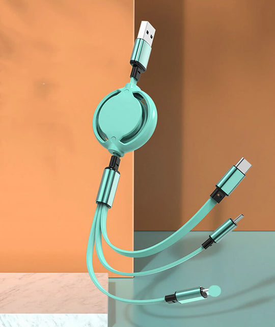 Teleskopisk ladekabel