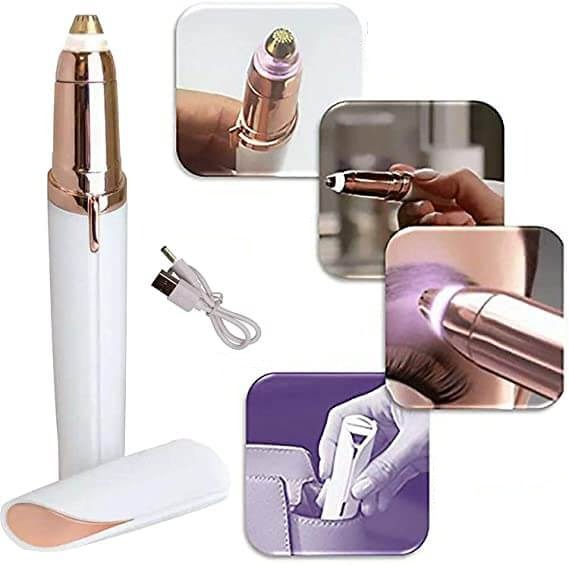 360° elektrisk øyenbrynstrimmer