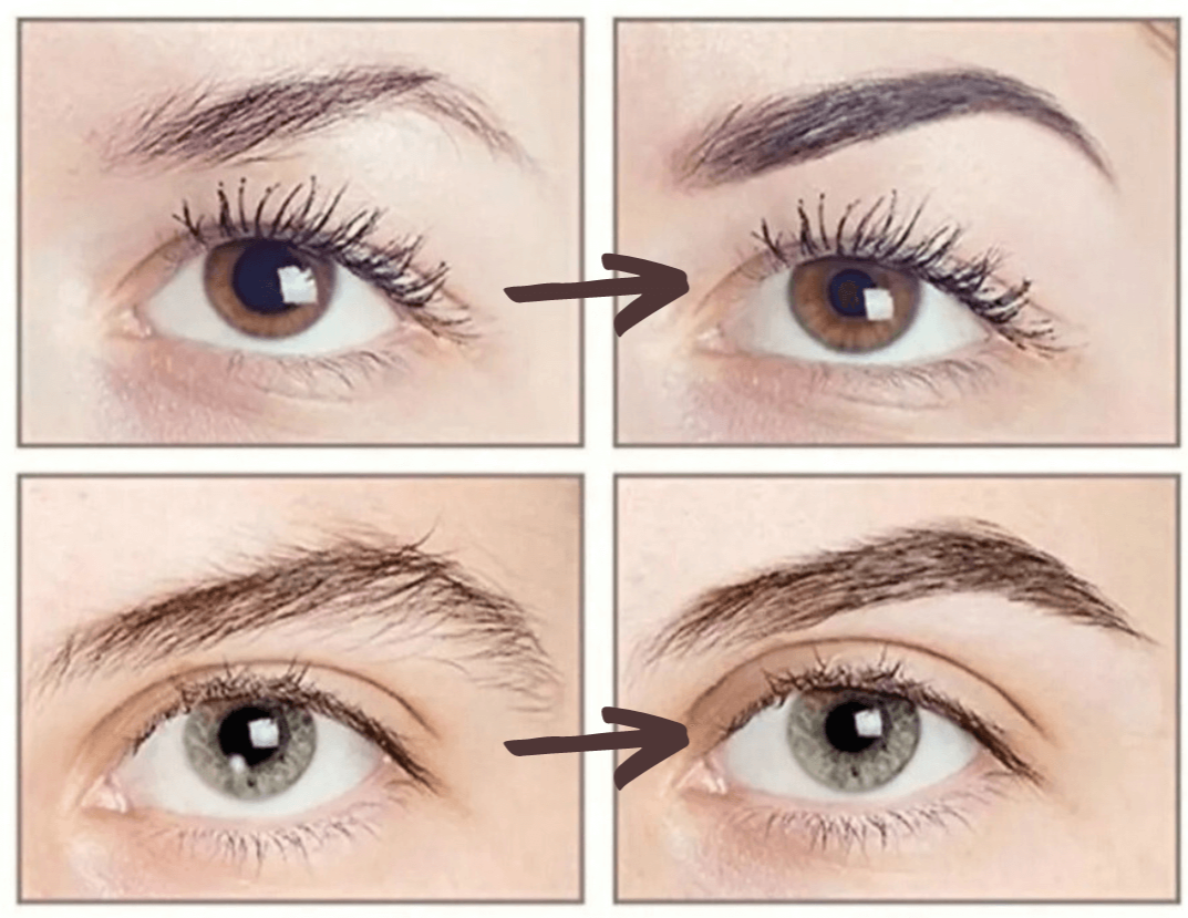 360° elektrisk øyenbrynstrimmer