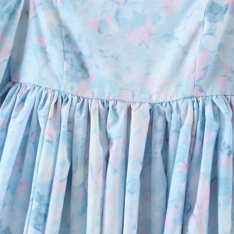 Puff Minikjole med ermer