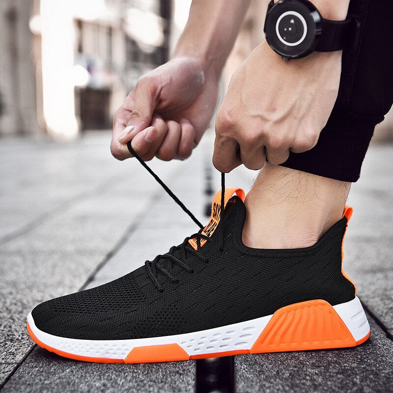 Casual Slip På Løping Sko